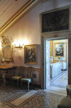 CASTAGNETO PO, ITALY - 25 Mart 2023 Villa Cimena Evi