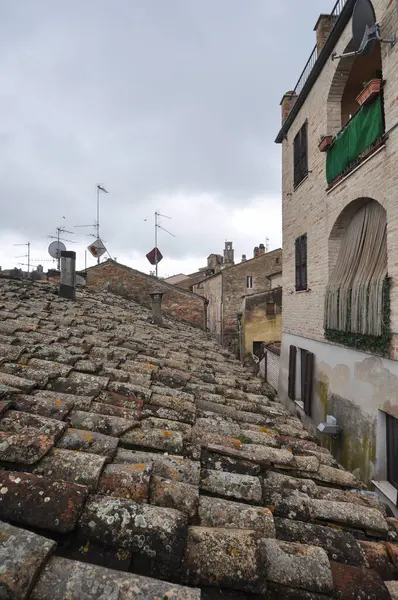 이탈리아 Ripatransone의 도시의 로열티 프리 스톡 이미지