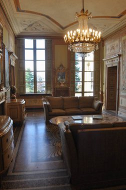 CASTAGNETO PO, ITALY - 25 Mart 2023 Villa Cimena Evi