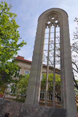 The Maria Magdalena church in Budapest, Hungary clipart