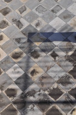 gri taş döşeli kat arka plan olarak yararlı