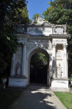 GENOA, İtalya - 01 Ekim 2023 Villa Durazzo Pallavicini