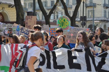 TÜRİN, İTALYA - 11 EKİM 2024 İKİM KIYIL SONRA