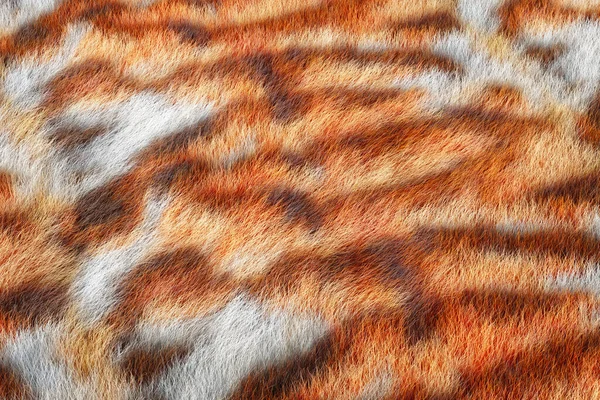 Tiger Hair Fur Extrem Närbild Konvertering — Stockfoto
