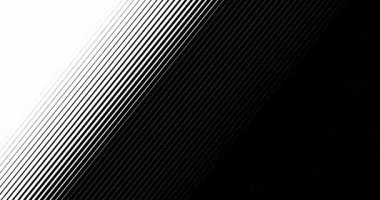 4k Çözünürlük Videosu: Siyah ve Beyaz Çapraz Çizgili Optik İllüzyon Şablonu, Siyah Arkaplanda Kusursuz Hareketli Beyaz Çizgiler