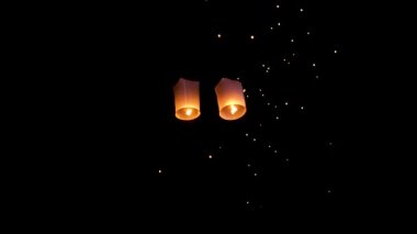 Loy Krathong ve Yi Peng Festivali 2024, Chiang Mai, Tayland