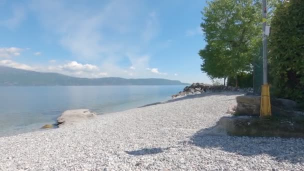 Toscolano Maderno Maderno Lake Garda Italy Стоковий Відеоролик