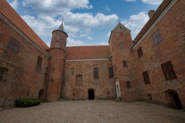 Danimarka 'daki Antik Kale - Spottrup borg