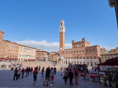 Siena, İtalya - Piazza del Campo