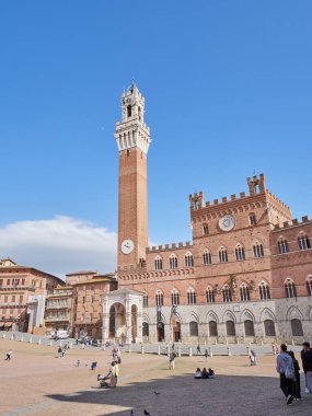 Siena, İtalya - Piazza del Campo