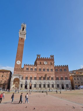 Siena, İtalya - Piazza del Campo