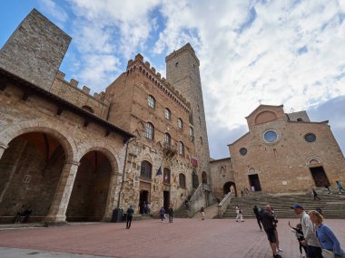 San Gimignano - Toskana İtalya 