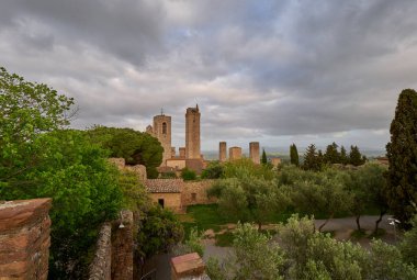 San Gimignano - Toskana İtalya