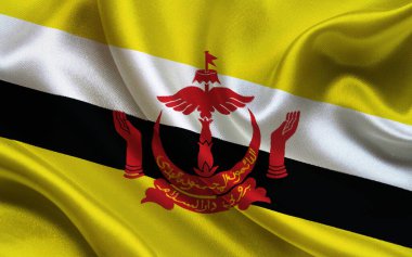 Brunei Ulusal Bayrağı Amblemi ve Sembolik Renkleri