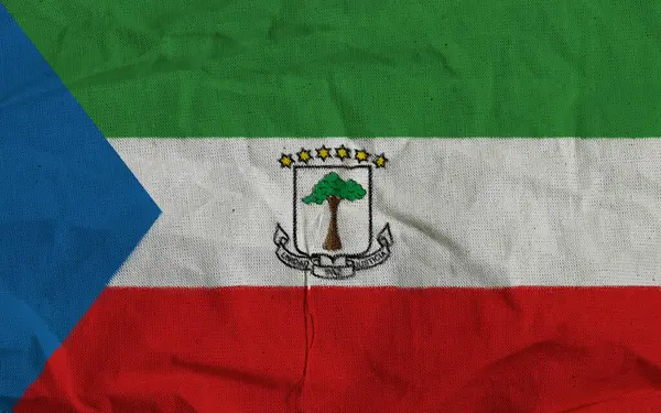 Ekvator Ginesi Ulusal Bayrağı Tekstil Kumaşı