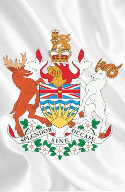 Kanada vilayetlerinin arması. Yüksek kalitede. Yüksek kalite fotoğraf