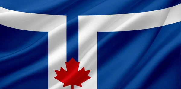 Flaga Prowincji Kanadyjskich Zdjęcie Wysokiej Jakości Wysokiej Jakości Zdjęcie — Zdjęcie stockowe