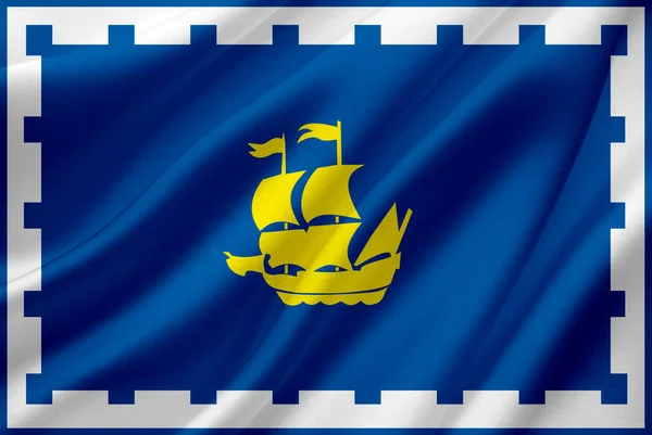 Flaga Prowincji Kanadyjskich Zdjęcie Wysokiej Jakości Wysokiej Jakości Zdjęcie — Zdjęcie stockowe