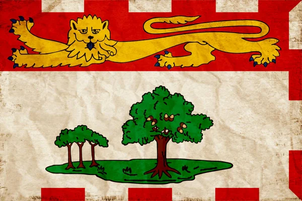 Флаг Канадских Провинций Старинном Пергаменте Фото Высокого Качества Фото Высокого — стоковое фото