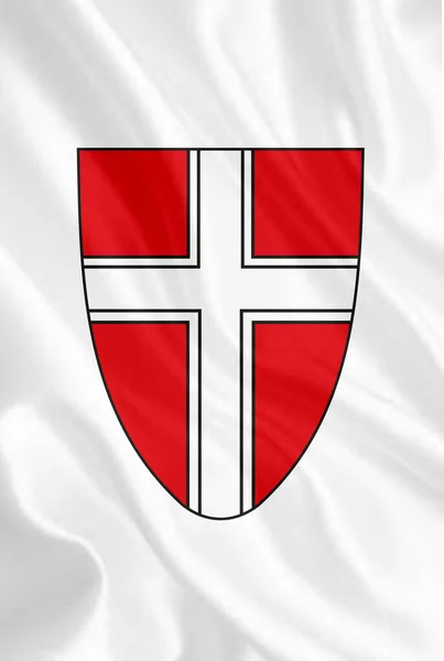 Герб Австрийской Республики Державы Центральной Европе Суверенной Державы Европе Высокое — стоковое фото