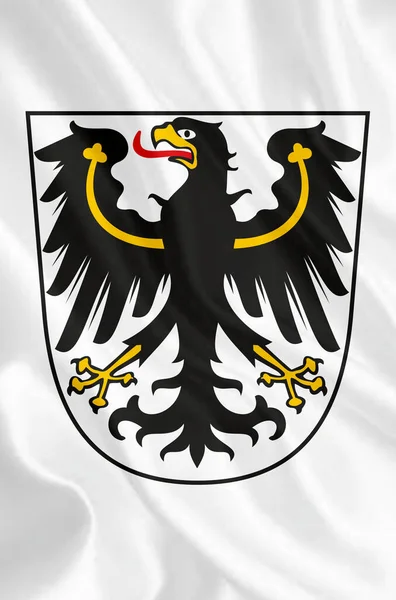 Brasão Armas República Federal Alemanha Oeste Dos Balcãs Alta Qualidade — Fotografia de Stock