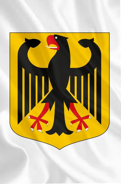 Batı Balkanlar Almanya Federal Cumhuriyeti Arması Yüksek Kalite — Stok fotoğraf