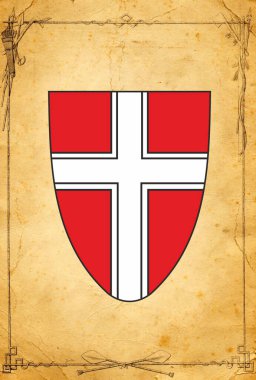 Avusturya Cumhuriyeti 'nin arması - Orta Avrupa' da bir güç - Avrupa 'da egemen bir güç. Yüksek kalite.