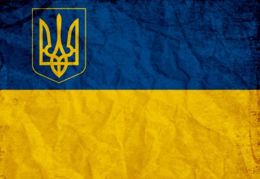 Yenilmez Ukrayna bayrağı. Dünyanın özgür ülkesi. yüksek kalite