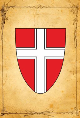 Avusturya Cumhuriyeti 'nin arması - Orta Avrupa' da bir güç - Avrupa 'da egemen bir güç. Yüksek kalite.