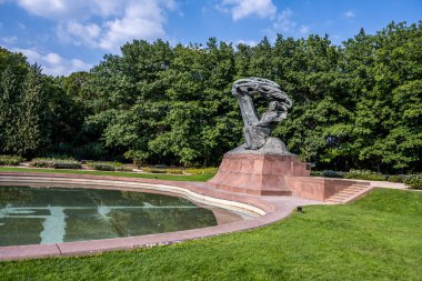 Frederic chopin anıt Łazienki Parkı
