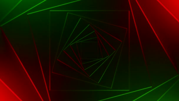 Lila Und Grüner Hintergrund Mit Rotem Und Blauem Lauflicht Design — Stockvideo