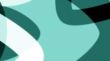 Geometrik yuvarlak çizgiler animasyon arka planında hareket eder. Hareket. Hareket eden figürlerle hareketli geometrik arkaplan. Geometrik şekiller arkaplan için katmanlar halinde hareket eder. 