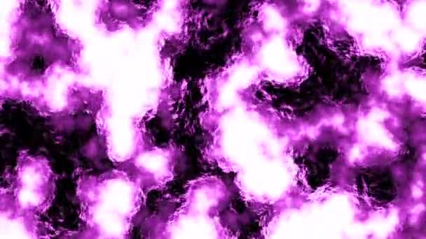 Сірий Фіолетовий Фон Дизайн Легкі Неонові Плями Щільної Фарби Абстракції — стокове відео