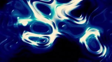 Soyut psikedelik sıvı renk efekti. Hareket. Renkli şekilleri bükmek ve dönüştürmek