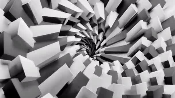 Abstract Visualization Rotating Gear Background Design Spinning Detail Unknown Mechanism — Stock Video