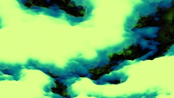 Concept Van Voorspelling Wolkenvorming Tijdapse Effect Ontwerp Rook Wolken Die — Stockvideo