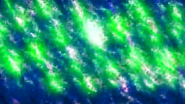 애니메이션에서 파란색 배경입니다 움직임 그림과 색상의 빛나는 고품질 — 비디오