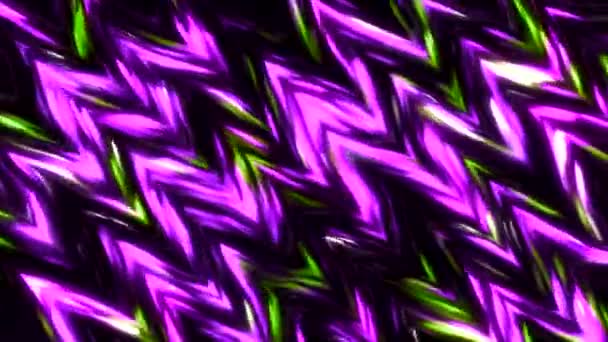 明るい三角形の暗い背景 ムーブメント 動くアニメーションの明るい虹彩の三角線 高品質の4K映像 — ストック動画