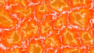 Yeşil ve turuncu parlak ışıklar. Hareket. Işıl ışıl yanan bir arka plan üç boyutlu grafiklerle yapılır. Yüksek kalite 4k görüntü