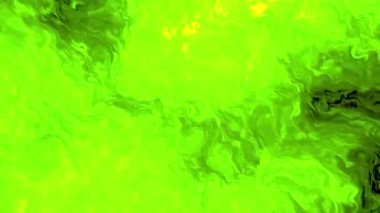 Sıvı yeşil arkaplan ve bozulma. Hareket. Siber uzayda Matris sistemi sıvısı. Yeşil matrisin bozulmasıyla birlikte sıvı. 