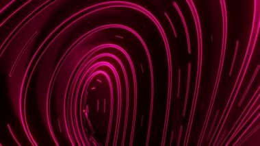 Parlak pembe ve yeşil arkaplan. Tasarım. 3d biçiminde yapılmış zengin bir arkaplan üzerinde parlak ışık çalıştırılıyor. Yüksek kalite 4k görüntü