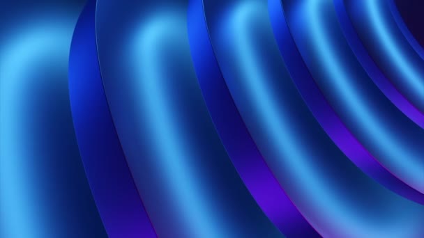 Синий Фиолетовый Фон Дизайн Длинные Толстые Полосы Сделанные Мультипликации Высококачественные — стоковое видео