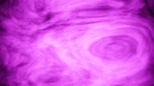 Желтый Фиолетовый Ветер Дизайн Яркий Фон Дымом Который Плавает Ветре — стоковое видео