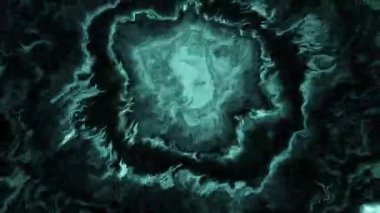 Hareket eden mermer şeritli renkli desen. Hareket. Plazma dairesel deseni ve yanıp sönen çizgiler. Mermer plazma deseninde eğri çizgiler. 