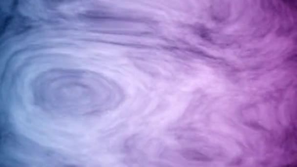 Tło Okrągłym Przepływem Plazmy Projektowanie Chmura Energii Płynie Kosmicznymi Zniekształceniami — Wideo stockowe