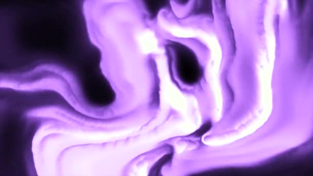 Lindos Fluxos Luminosos Energias Coloridas Moção Fluxos Brilhantes Energia Plasmática — Vídeo de Stock