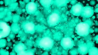 Akan denizanasının bulanık arkaplanı. Tasarım. Su altı okyanusu gerçeküstü dünya