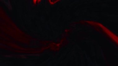 Parlak desenli siyah bir arka plan. Hareket. Soyutlamada parlak yeşil ve kırmızı gölgeler. Yüksek kalite 4k görüntü