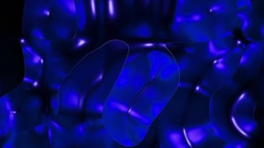 Sıvı metal deseni hareket halinde. Tasarım. Sıvı doku parça parça hareket eder ve ayrılır. Metalik sıvı noktalarda ve parçalarda hareket eder. 