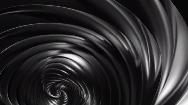 Gri hareketler. Tasarım. Rüzgarda savrulan ve gelişen ışık desenleri çizgi film animasyonunda yapılmış gibi. Yüksek kalite 4k görüntü